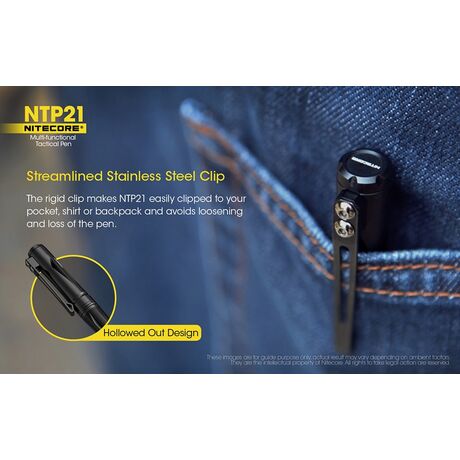 Tactical Pen NITECORE NTP21, Multifanctional Tactical Pen NITECORE NTP21, Multifanctional