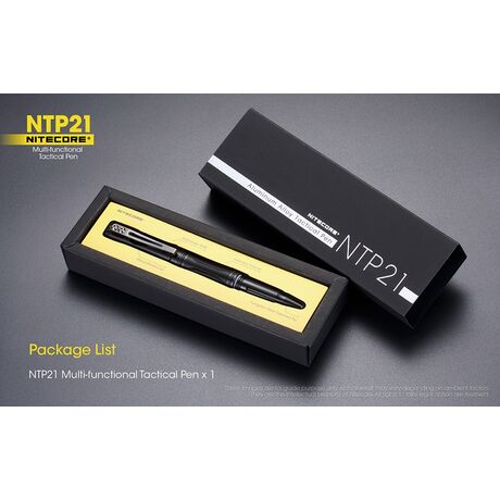 Tactical Pen NITECORE NTP21, Multifanctional Tactical Pen NITECORE NTP21, Multifanctional