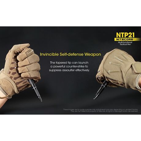 Tactical Pen NITECORE NTP21, Multifanctional Tactical Pen NITECORE NTP21, Multifanctional