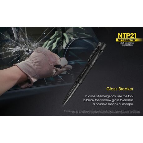 Tactical Pen NITECORE NTP21, Multifanctional Tactical Pen NITECORE NTP21, Multifanctional