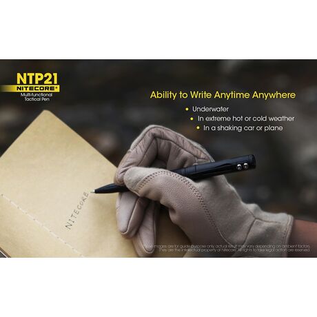 Tactical Pen NITECORE NTP21, Multifanctional Tactical Pen NITECORE NTP21, Multifanctional