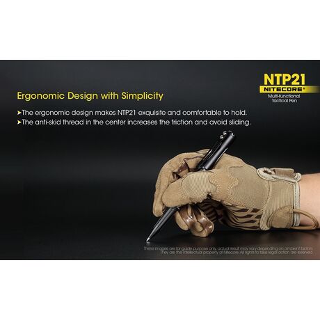 Tactical Pen NITECORE NTP21, Multifanctional Tactical Pen NITECORE NTP21, Multifanctional