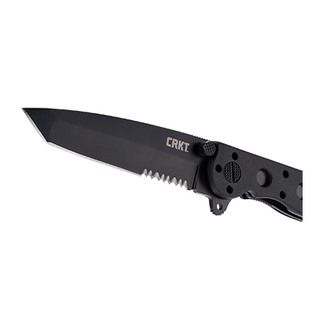 CRKT M16-10KZ TANTO BLACK W/TRIPLE POINT SERRATIONS