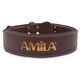 Ζώνη Άρσης Βαρών AMILA Δερμάτινη Καφέ C Quality XL 94914 Ζώνη Άρσης Βαρών AMILA Δερμάτινη Καφέ C Quality XL 94914